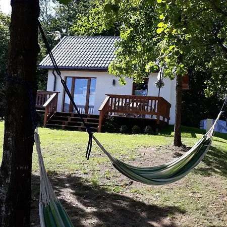 Lesny Zakatek-domek Dab Holiday home Parchowo